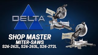 Delta Shop Master Miter Saws  Overview [upl. by Heloise]