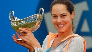 Ana Ivanovic vs Zahlavova Strycova Birmingham 2014 Final Highlights [upl. by Allys]