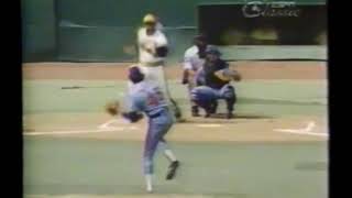 1982 Willie Stargell Pittsburgh Pirates Final Hit [upl. by Eppesiug413]