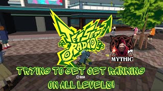 Jet rank on all levels part 2  Jet Set Radio [upl. by Nreval]