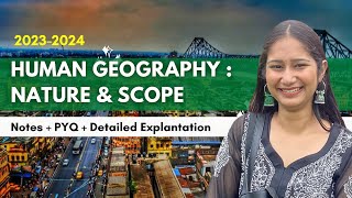 Human Geography  Nature amp Scope  Class 12 Geography  class12geography humangeography [upl. by Benyamin]