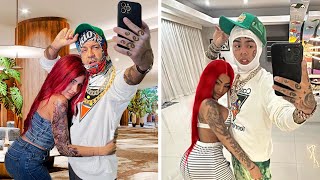 IMITANDO FAMOSOS POR 24 HORAS Ft Tekashi 6ix9ine Yailin La Más Viral amp Alofoke [upl. by Annaierb]