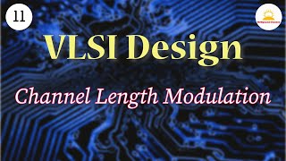 channel length modulation  MOSFET  vlsi Design  Semiconductor  gate ugcnet [upl. by Ayot]