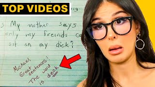 Funniest Kid Test Answers  SSSniperWolf [upl. by Rita]