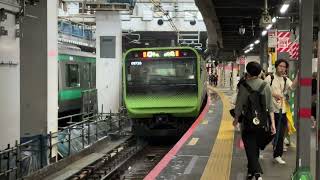 JR E235 EMUs on the Yamanote Line  Ride footage from SeibuShinjuku station to ShinOkubo station [upl. by Eelirrem]