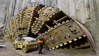 World Amazing Modern Tunnelling Construction Technology  Incredible Construction Equipment Machines [upl. by Ramses]