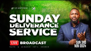 SUNDAY DELIVERANCE SERVICE 03112024 [upl. by Sanjiv]