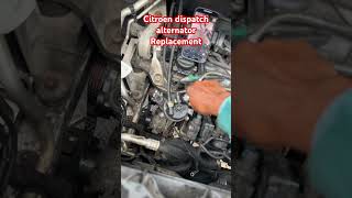 How to replace Citroen alternator [upl. by Silsby]