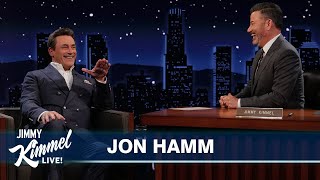 Jon Hamm on Losing at the Emmys High School Production of Godspell amp He Helps a Young Man Find Love [upl. by Anairad]