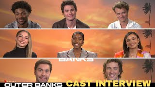 Outer Banks Season 3 Cast Interview [upl. by Rasure]