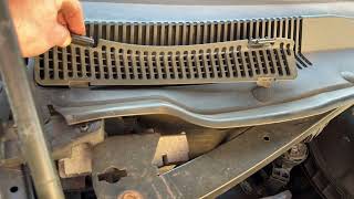 How To Change Cabin Air filter  0610 Dodge Charger amp Chrysler 300  Or Is there No Filter [upl. by Ravel]