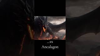 HOTD Dragons VS Ancalagon  HOTD VS LOTR lotr hotd [upl. by Nehtanhoj]