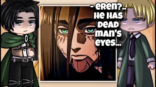 Attack On Titan React To Future  Gacha Club [upl. by Eenerb]