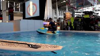 SEASPEEDER INFLATABLE JET SKI ON THE MUNICH FAIR FREE 2011 [upl. by Elleoj685]