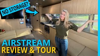 Airstream Tour Brutally Honest Review of our Flying Cloud Bunk RV [upl. by Annayk459]