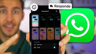 NUEVA Actualización de WhatsApp para iPhone y Android 🔥 ¡Cambia el DISEÑO [upl. by Anneg]