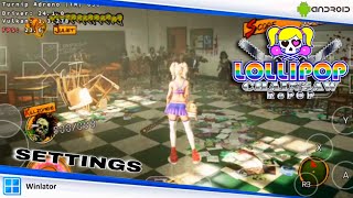 Lollipop Chainsaw Repop  Settings  Windows  Android Winlator [upl. by Yelrebma710]