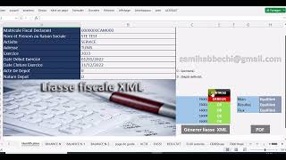 liasse fiscale xml [upl. by Zachery]