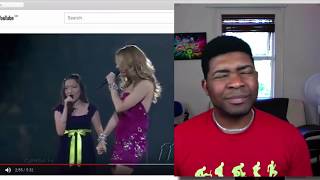 VOCAL COACH Reaction To CHARICE AND CELINE DION DUET Because You Loved Me [upl. by Ahsiekel215]