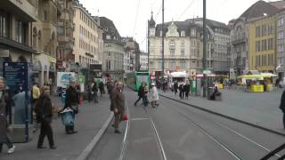 Strassenbahn Basel linia 6 [upl. by Nipsirc525]