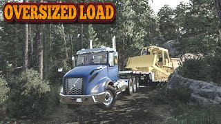 HAULING MILLION DOLLAR EQUIPMENT TO NEW JOB SITE  FS22 RP [upl. by Legge920]