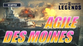 Agile Des Moines World of Warships Legends [upl. by Cchaddie]