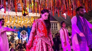 Minal Khan Dance Performance on Aiman Khan Mehndi [upl. by Aiekram]