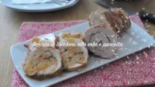 Arrosto di tacchino alle erbe e pancetta [upl. by Haile]