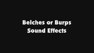 Belches or Burps SFX [upl. by Karney]