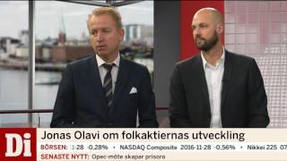 Jonas Olavi quotFolkaktierna har gått i ståquot [upl. by Waiter980]