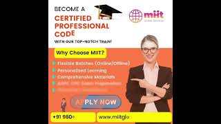 Become a Certified Professional Coder with Miit [upl. by Adehsor728]