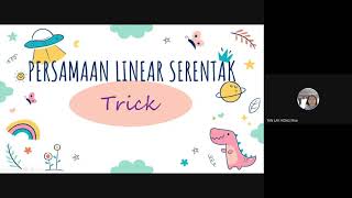 Persamaan Linear Serentak Trick Penyelesaian [upl. by Melly]