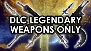 Using Every Legendary Weapon to Beat Elden Rings DLC [upl. by Aicineohp705]