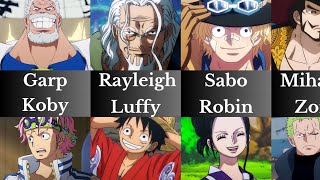 Who Trained Whom In One Piece [upl. by Steinway]