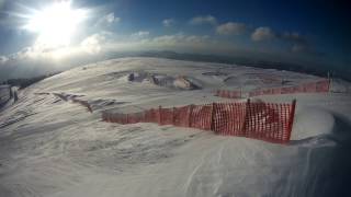 Belchen Schwarzwald  Skiabfahrt  Piste 3  Top Panorama [upl. by Maccarthy274]