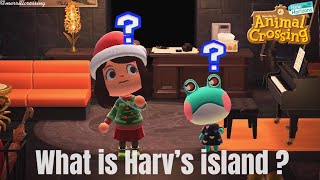 All About Harvs Island Animal Crossing New Horizons [upl. by Viccora]