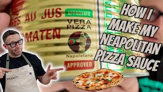 How I make my Neapolitan pizza sauce [upl. by Ahsuat]