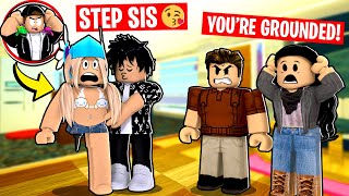 my stepbro tried to kiss me in roblox [upl. by Furiya912]