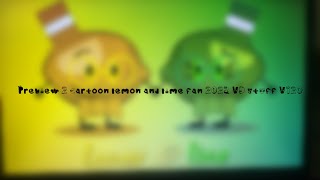 Preview 2 cartoon lemon and lime fan 2023 VD stuff V120 [upl. by Nodnarb]