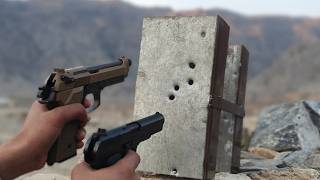 Local TT30bore vs Local 9mm pistol Penetration power [upl. by Adelric662]