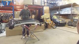 How to install the Rear Diffuser for Mercedes W176 AClass 20122018 A45 Facelift Bykitttuning [upl. by Westbrook]