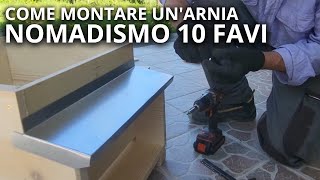 Come montare unarnia Nomadismo 10 favi [upl. by Ferrell409]