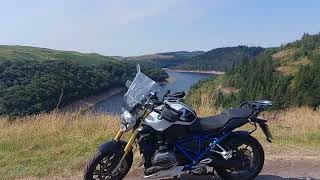 Llyn Brianne mountain ⛰️ 🏍 roads part 2  above the lake 🏴󠁧󠁢󠁷󠁬󠁳󠁿 [upl. by Ocirne]