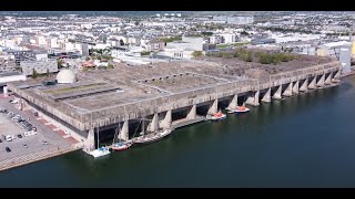 INISIDE WW2 GERMAN UBOAT BUNKER IN SAINTNAZAIRE [upl. by Zurkow274]