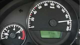 Skoda Citigo top speed Full HD [upl. by Aerdnaz]