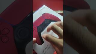 ASMR UNBOXING PS5 DUALSENSE COSMIC RED CONTROLLER shorts playstation dualsense [upl. by Llennahs]