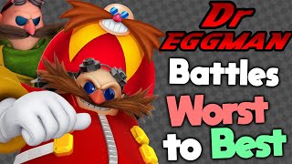 Ranking Every Dr Eggman Battle [upl. by Av310]