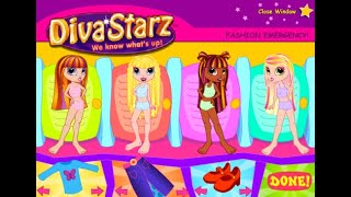 Diva Starz Gameplay with a link to the website [upl. by Lovash226]