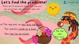 we dive into the basics of Subjects and Predicates to make grammar fun and easy for everyone [upl. by Cahn646]