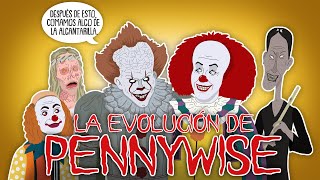 La evolución de Pennywise Animada IT Eso [upl. by Platon634]